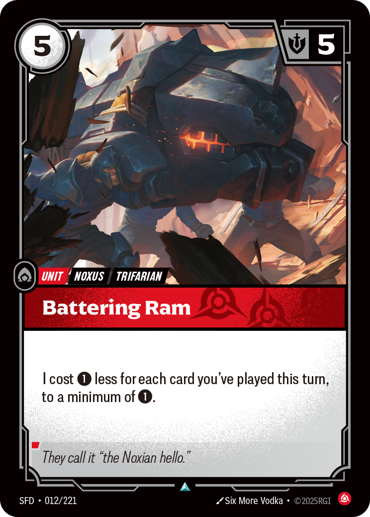 Battering Ram – SFD-012/221 – Uncommon