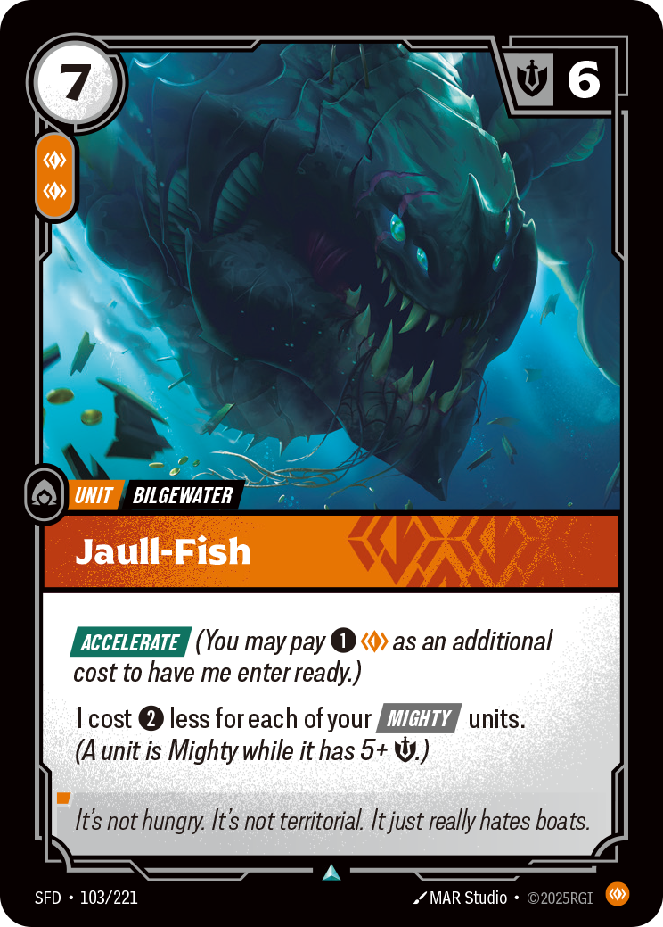 Jaull-Fish – SFD-103/221 – Uncommon