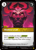 Shadow's Call – UNL-165/219 – Uncommon