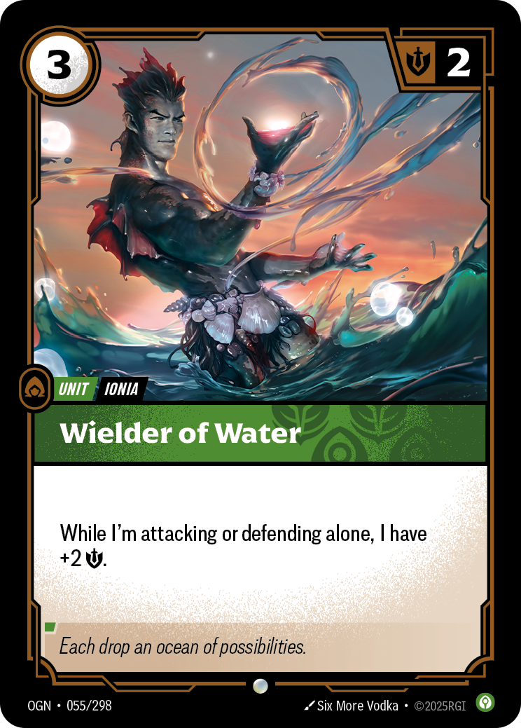 Wielder of Water – OGN-055/298 – Common