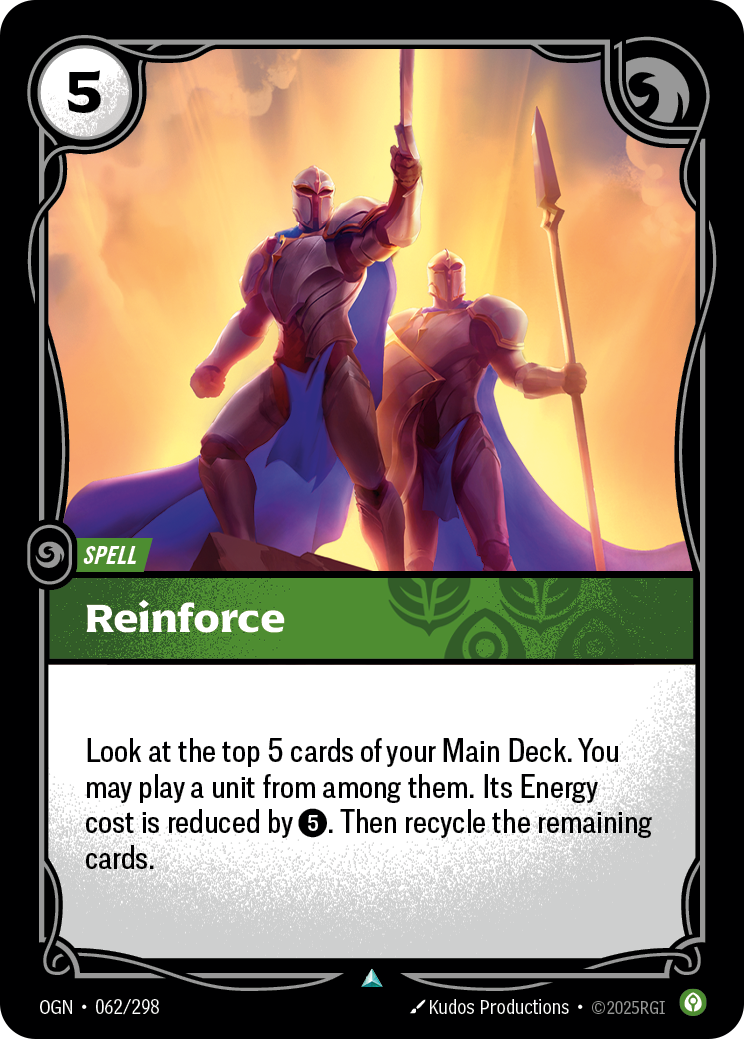Reinforce – OGN-062/298 – Uncommon