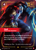 Zed, From the Shadows – VEN-169/166 – OVN