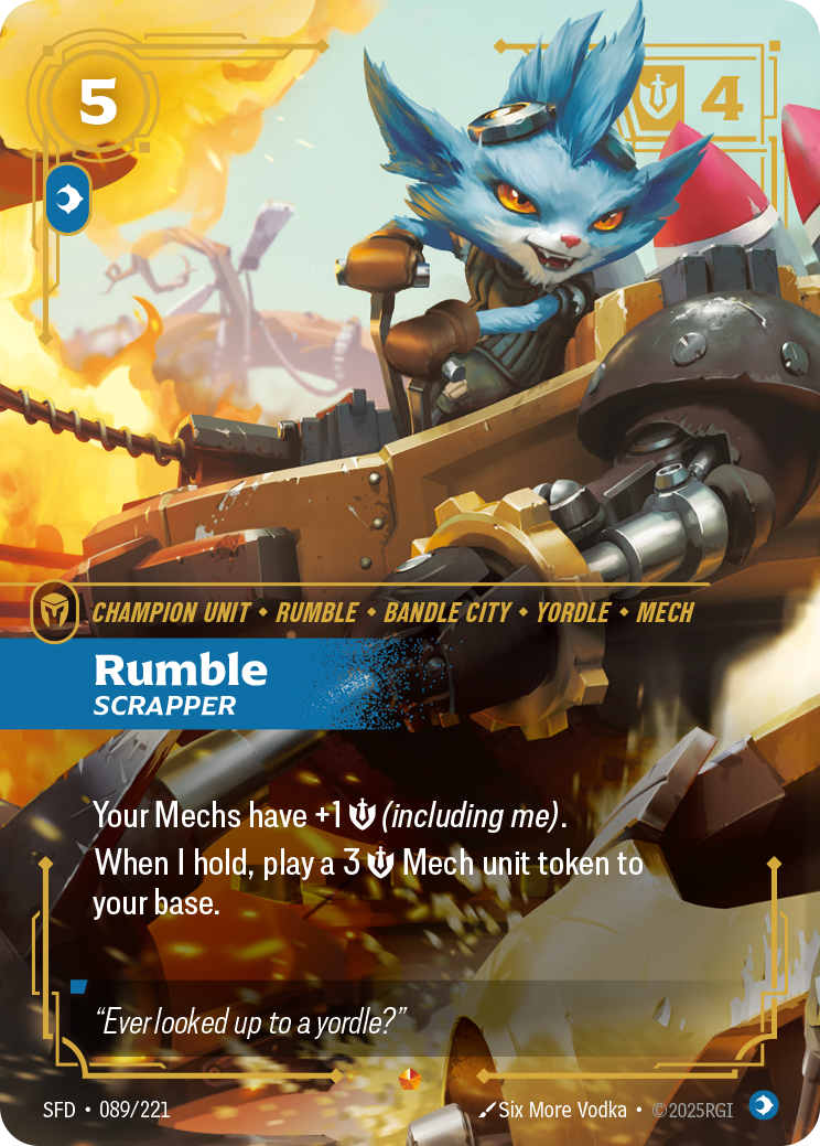 Rumble, Scrapper – SFD-089/221 – Epic