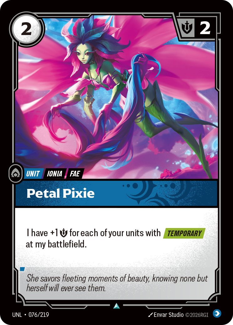 Petal Pixie – UNL-076/219 – Uncommon