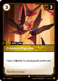 Crimson Pigeons – UNL-154/219 – Common