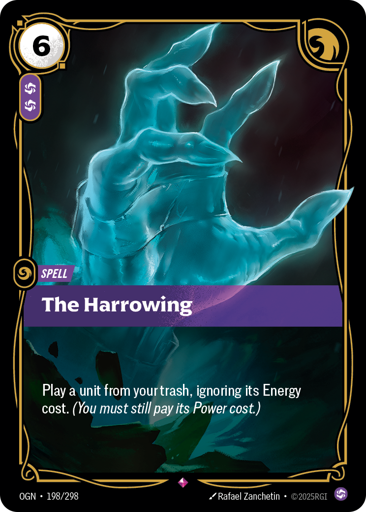 The Harrowing – OGN-198/298 – Rare