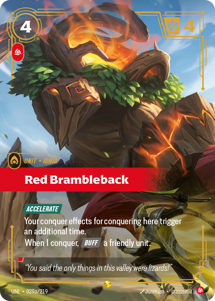 Red Brambleback – UNL-029a/219 – Epic