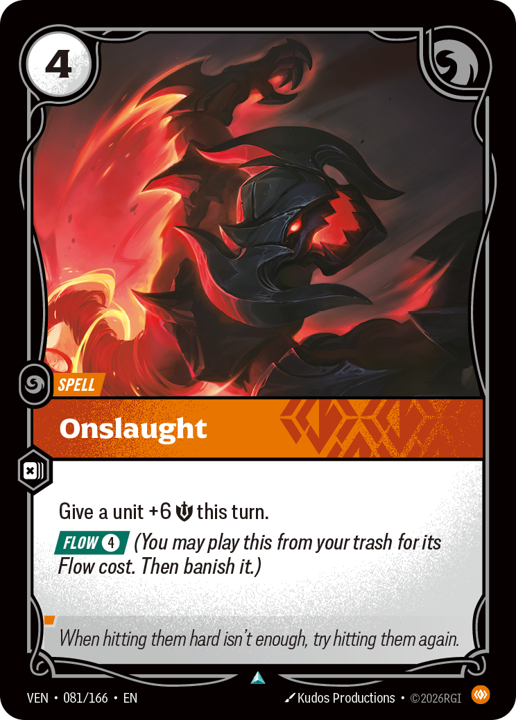 Onslaught – VEN-081/166 – Uncommon