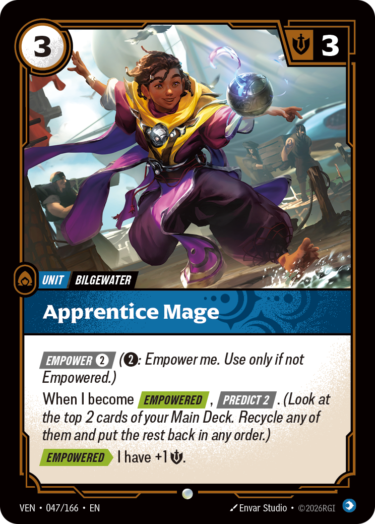 Apprentice Mage – VEN-047/166 – Common