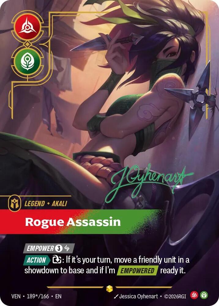 Rogue Assassin – VEN-189*/166 – OVN Signature