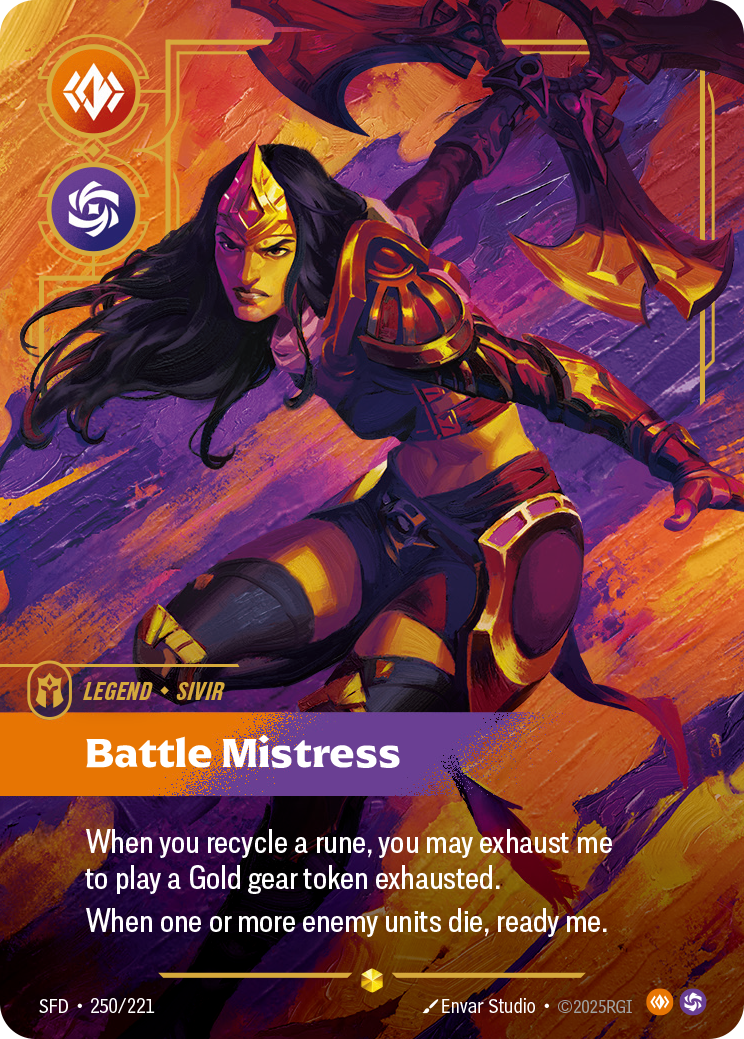 Battle Mistress – SFD-250/221 – OVN