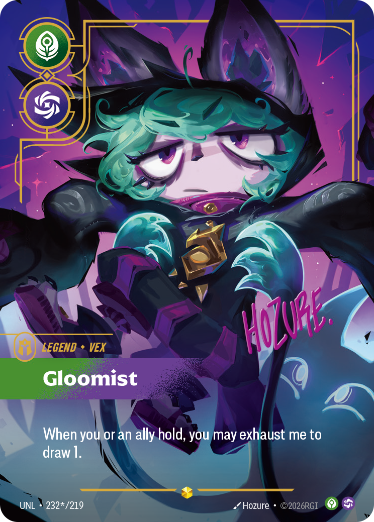 Gloomist – UNL-232*/219 – OVN Signature