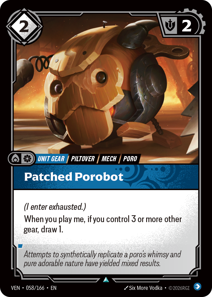 Patched Porobot – VEN-058/166 – Common