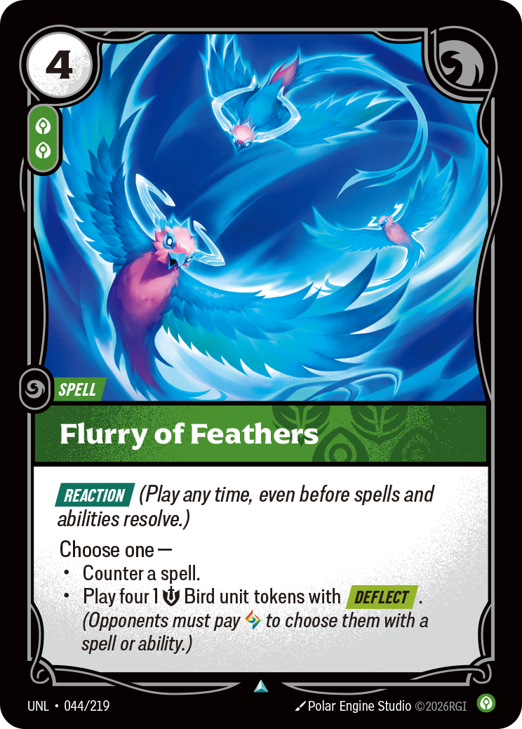 Flurry of Feathers – UNL-044/219 – Uncommon