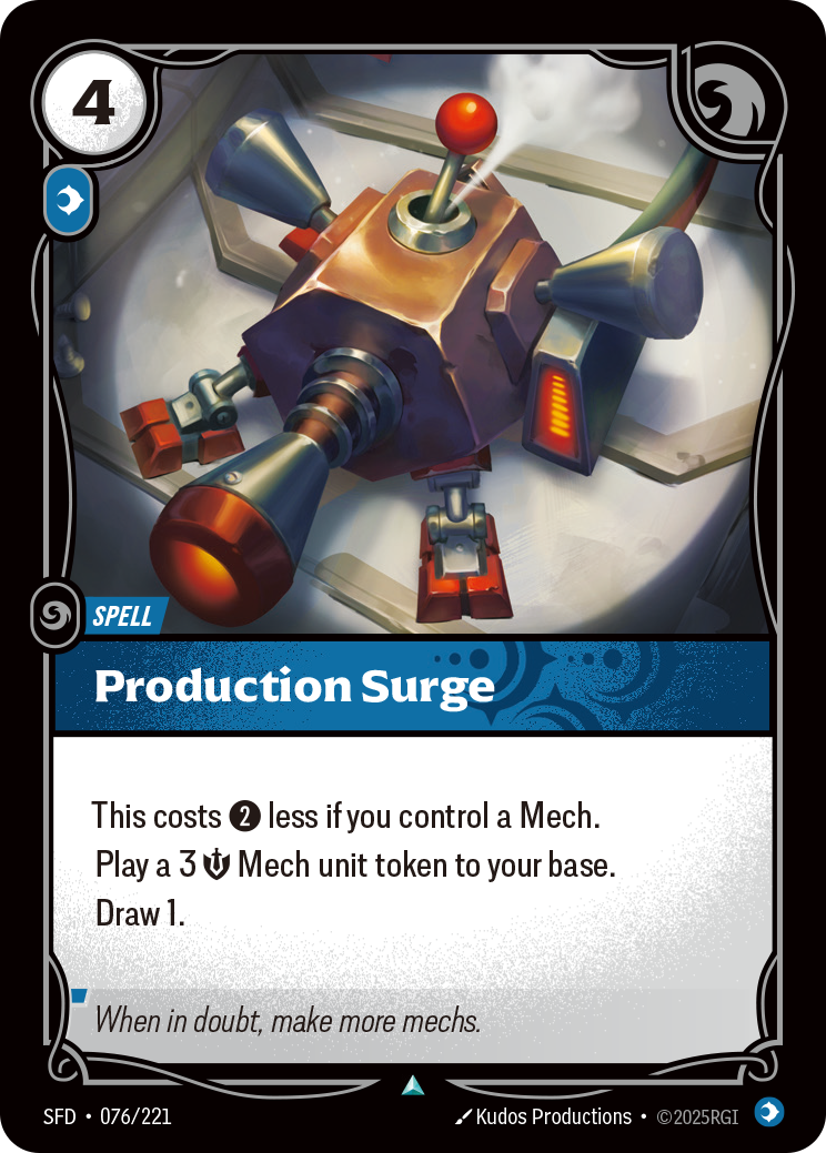 Production Surge – SFD-076/221 – Uncommon
