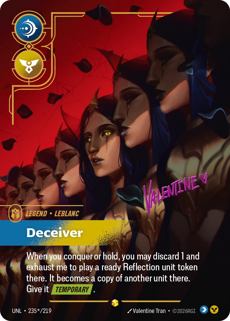 Deceiver – UNL-235*/219 – OVN Signature