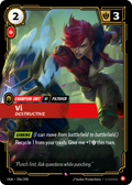 Vi, Destructive – OGN-036/298 – Rare