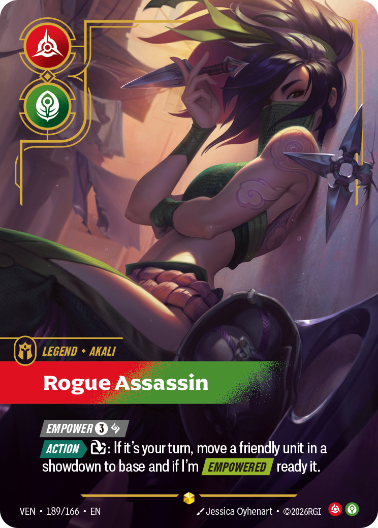 Rogue Assassin – VEN-189/166 – OVN