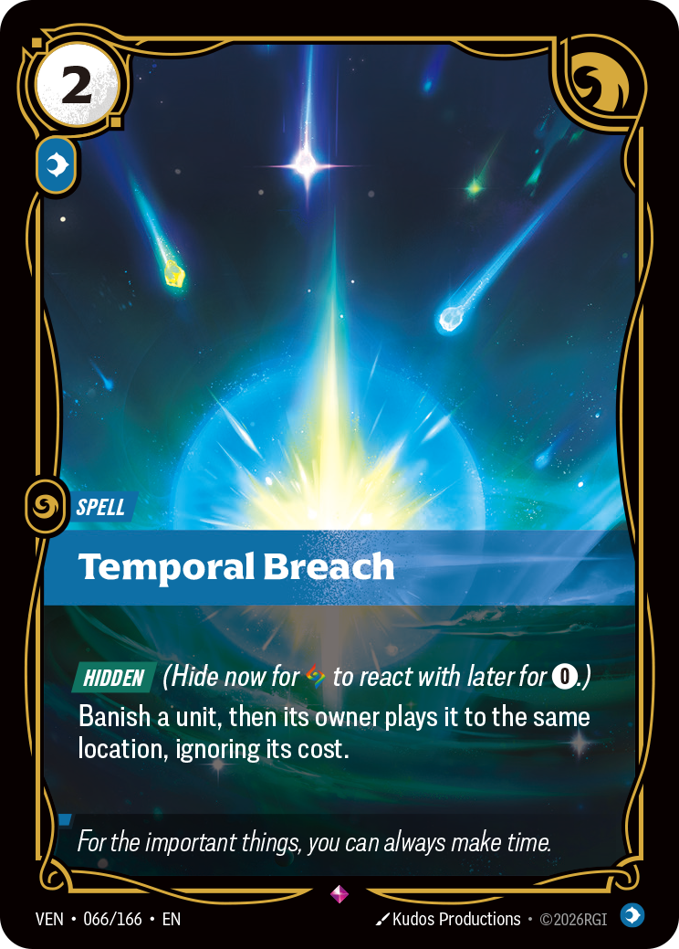 Temporal Breach – VEN-066/166 – Rare