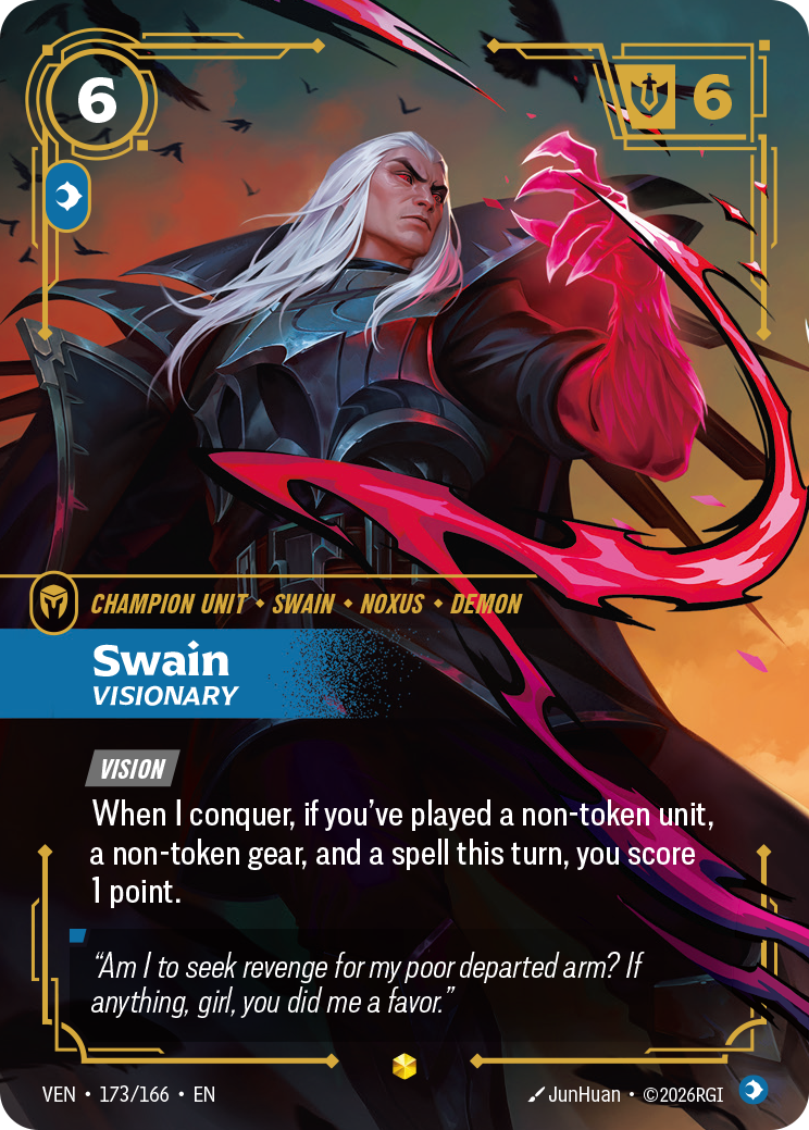 Swain, Visionary – VEN-173/166 – Rare