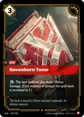 Ravenborn Tome – OGN-032/298 – Rare