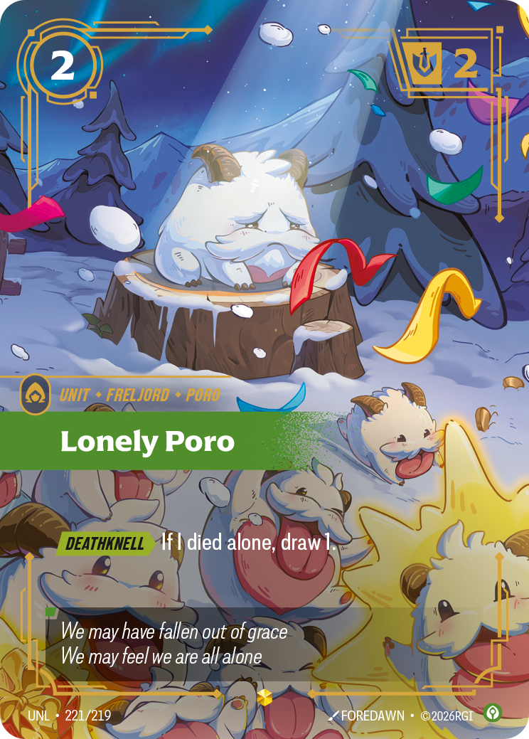Lonely Poro – UNL-221/219 – OVN