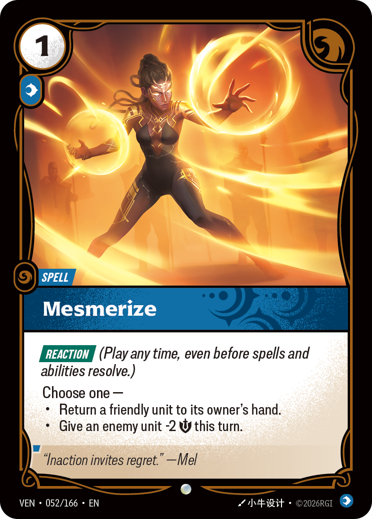 Mesmerize – VEN-052/166 – Common