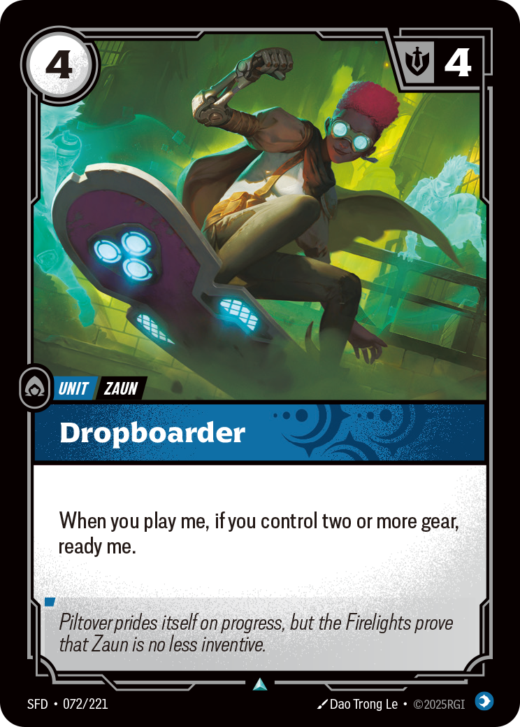 Dropboarder – SFD-072/221 – Uncommon