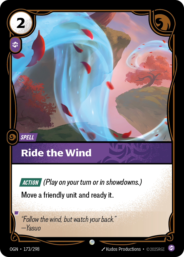 Ride the Wind – OGN-173/298 – Common