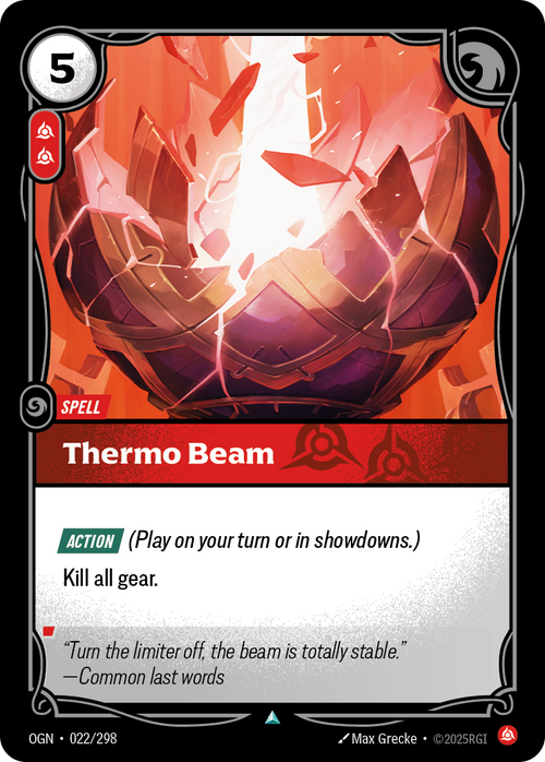Thermo Beam – OGN-022/298 – Uncommon