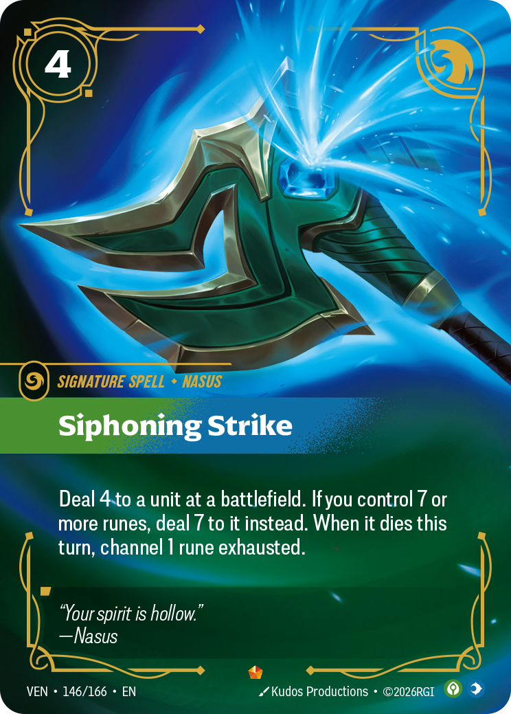 Siphoning Strike – VEN-146/166 – Epic