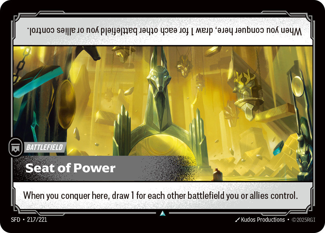 Seat of Power – SFD-217/221 – Uncommon