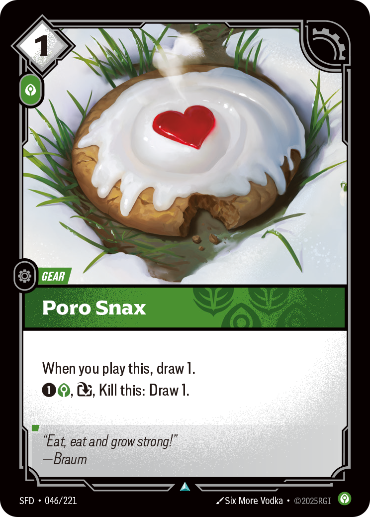 Poro Snax – SFD-046/221 – Uncommon