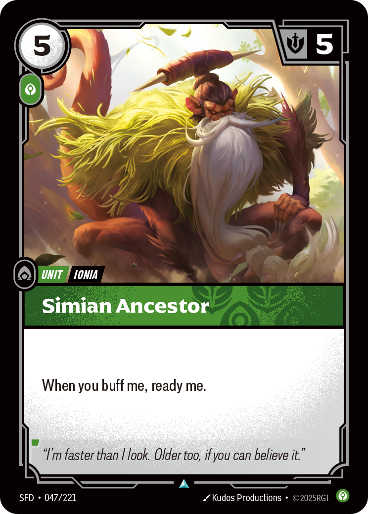 Simian Ancestor – SFD-047/221 – Uncommon