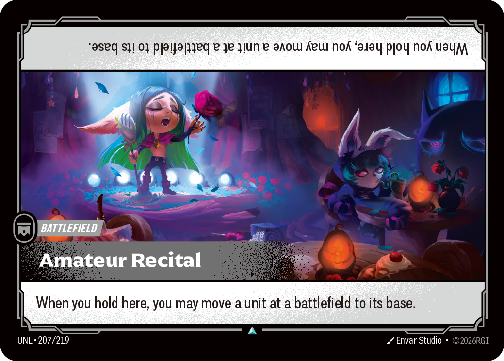 Amateur Recital – UNL-207/219 – Uncommon