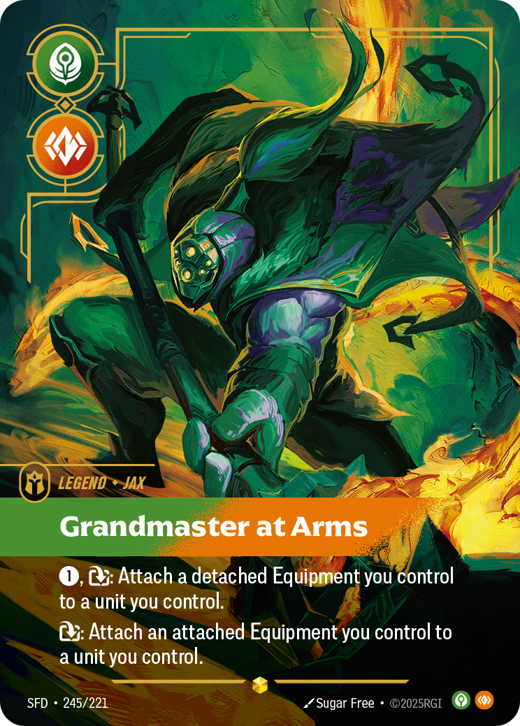 Grandmaster at Arms – SFD-245/221 – OVN
