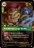 Needlessly Large Yordle – SFD-055/221 – Rare