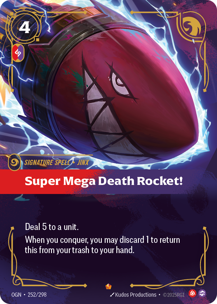 Super Mega Death Rocket! – OGN-252/298 – Epic