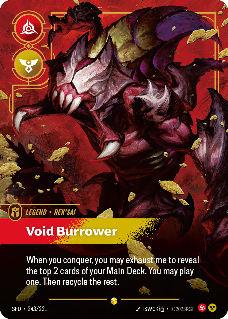 Void Burrower – SFD-243/221 – OVN