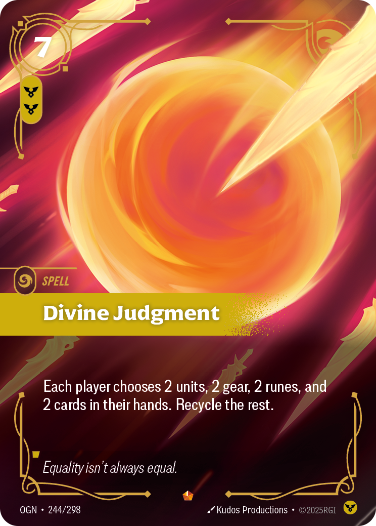 Divine Judgment – OGN-244/298 – Epic