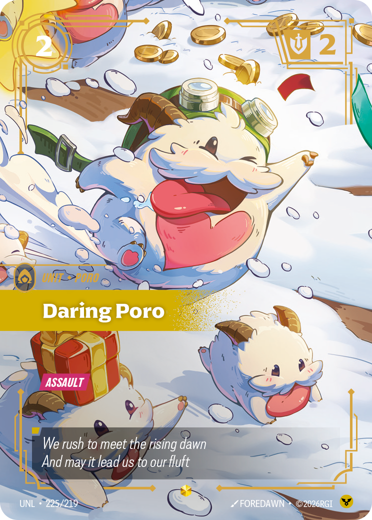 Daring Poro – UNL-225/219 – OVN
