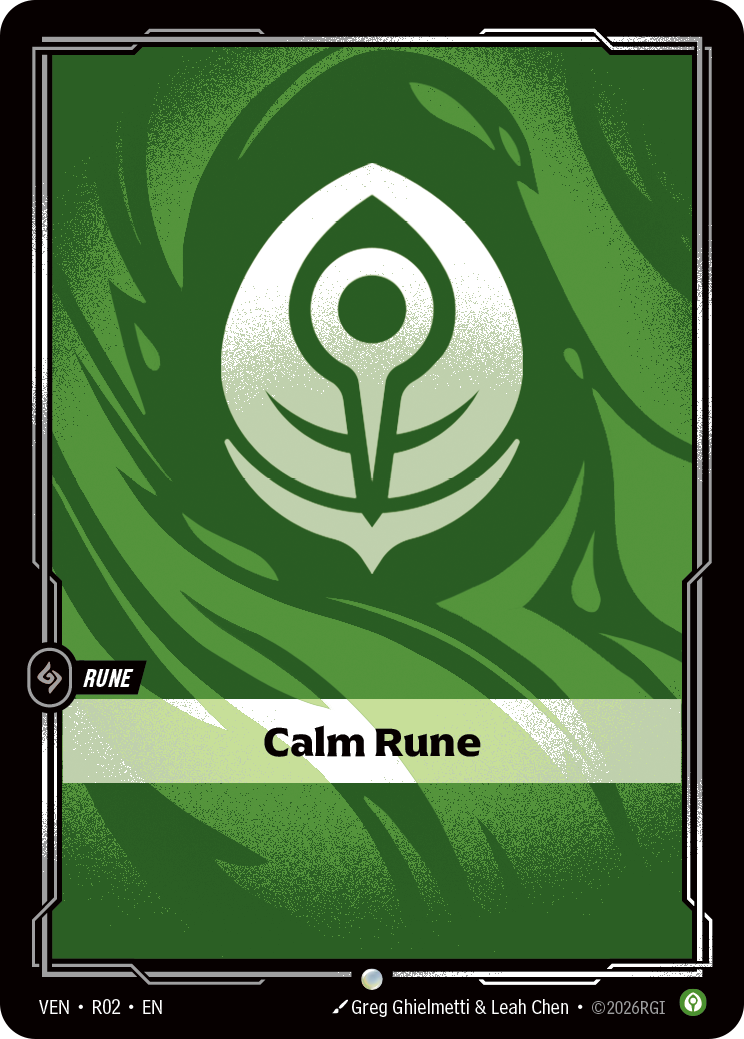 Calm Rune – VEN-R02 – Common