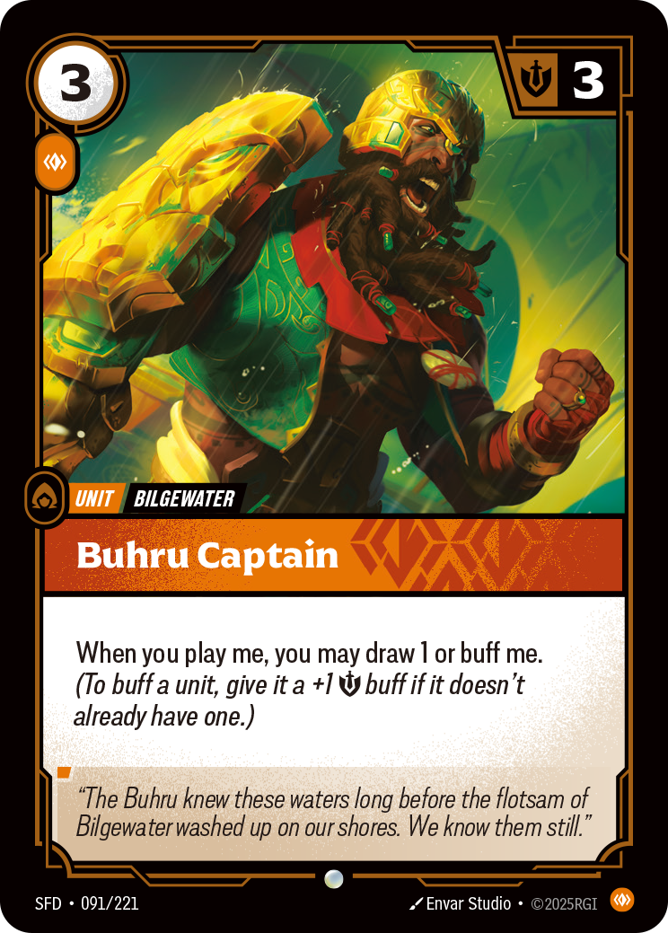 Buhru Captain – SFD-091/221 – Common