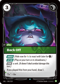 Back Off – UNL-042/219 – Uncommon