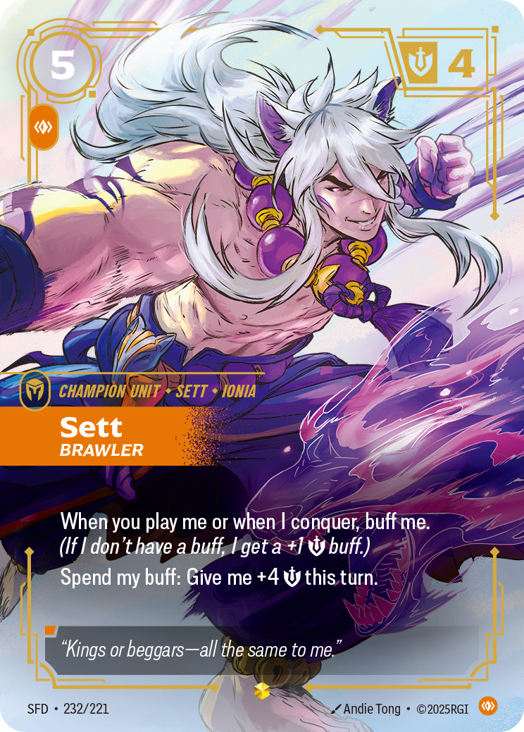 Sett, Brawler – SFD-232/221 – OVN