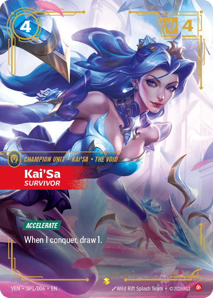 Kai'Sa, Survivor – VEN-SP1/006 – Epic