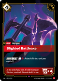 Blighted Battleaxe – UNL-019/219 – Rare