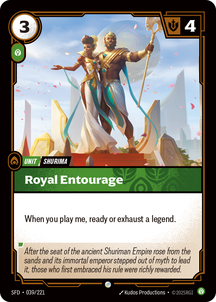 Royal Entourage – SFD-039/221 – Common