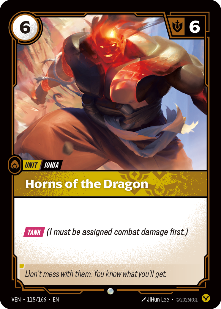 Horns of the Dragon – VEN-118/166 – Common