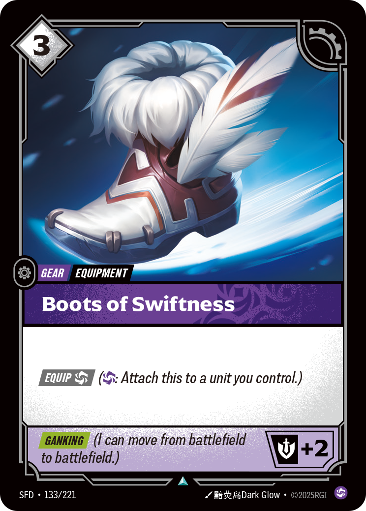 Boots of Swiftness – SFD-133/221 – Uncommon
